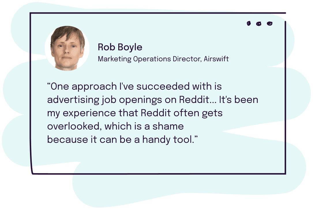 Quote from Rob Boyle