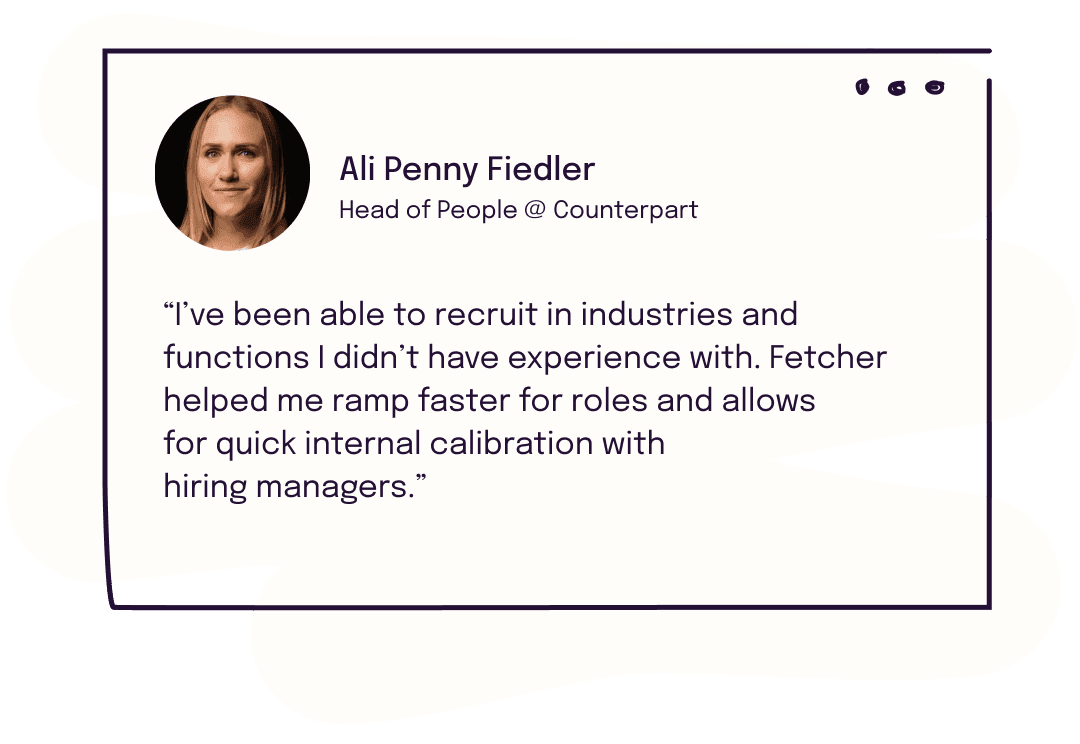 Ali Penny Fiedler from Counterpart quote