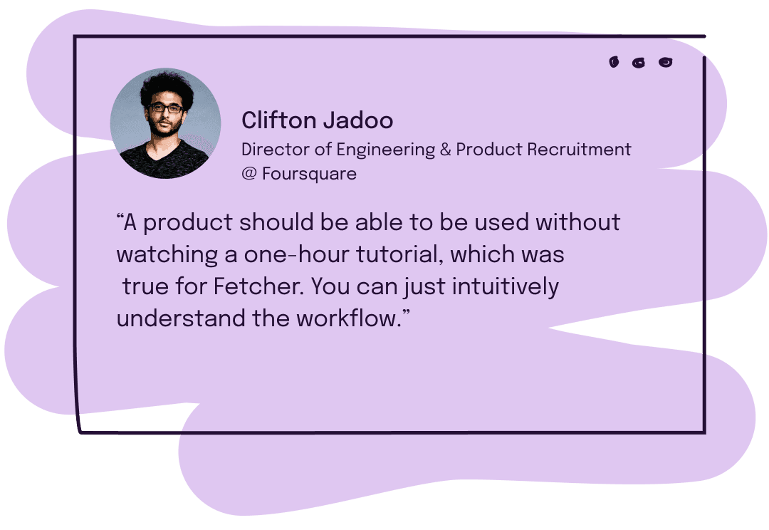 Clifton Jadoo from Foursquare quote