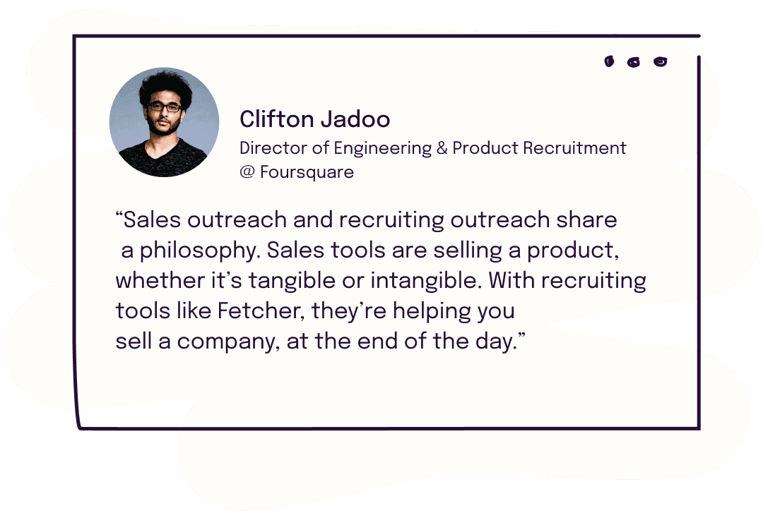 Clifton Jadoo from Foursquare quote