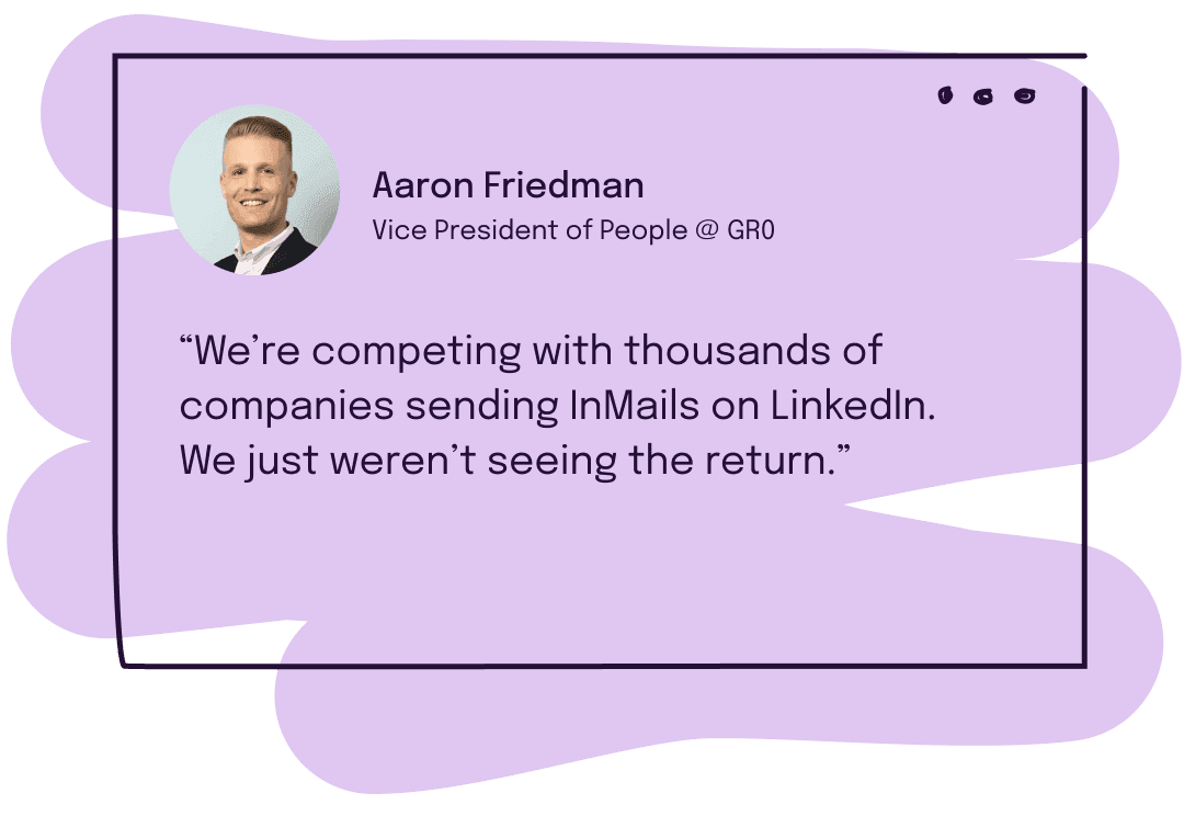 Aaron Friedman from GR0 quote