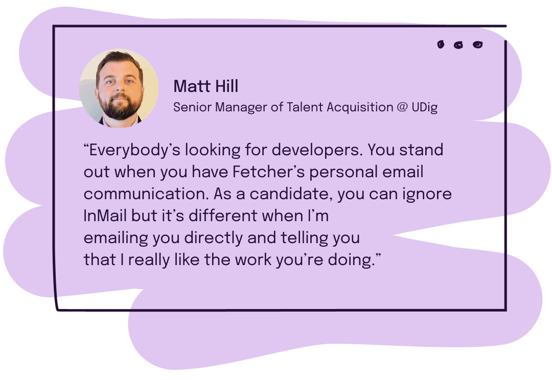 Matt Hill from UDig quote