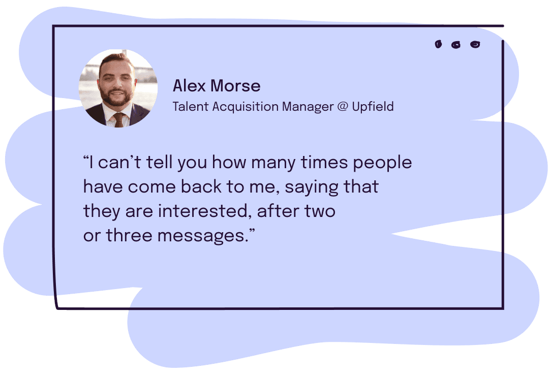 Alex Morse from Upfield quote