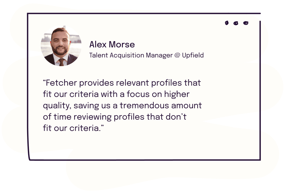 Alex Morse from Upfield quote