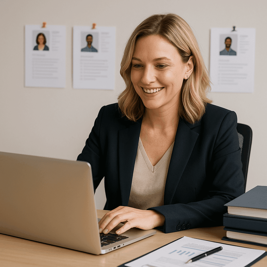 Fractional recruiter working on multiple roles