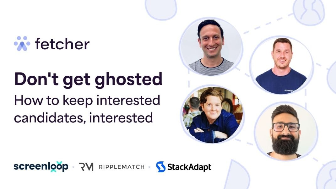 Don-t get ghosted - webinar recording