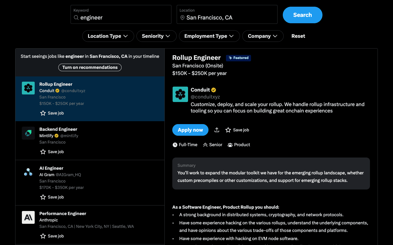 Social Media Recruiting on X