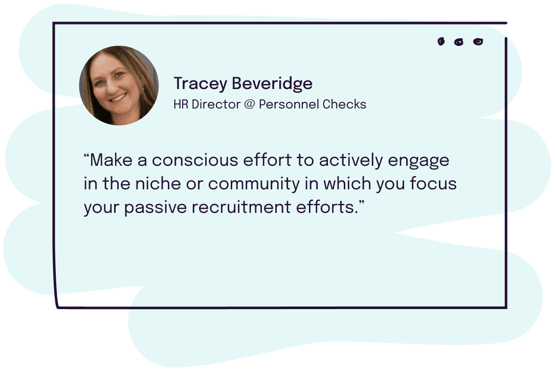 Quote from Tracey Beveridge
